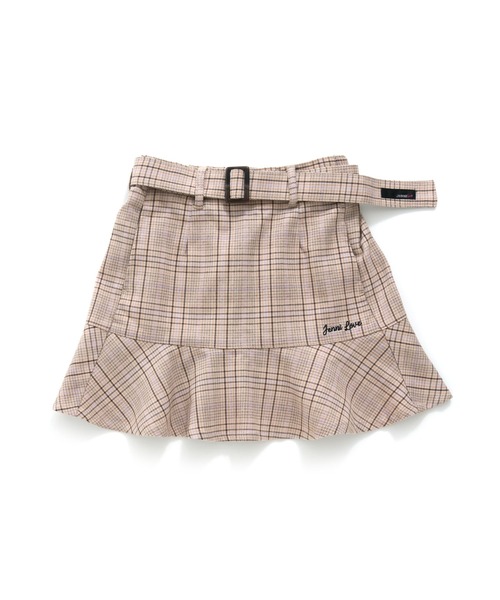 JENNI love(ジェニィラブ)の「起毛チェックベルト付きスカパン(その他パンツ・キッズ・ブラウン/ブラック/ベージュ・140cm/150cm/160cm/130cm)」の22枚目の写真