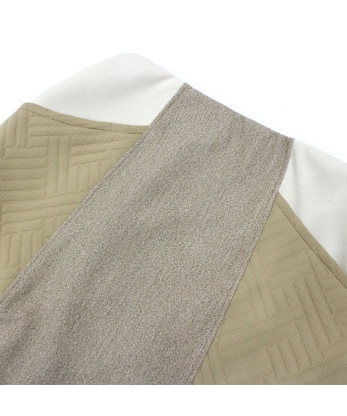 MODE ROBE（モードローブ）の「キルティング切替ミニスカート（スカート・レディース・ブラック/ベージュ・FREE）」の21枚目の写真