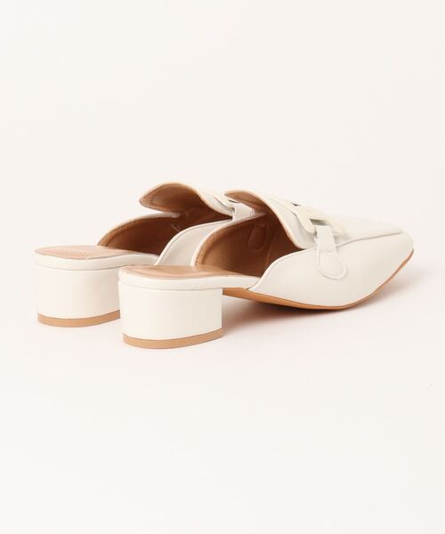 Burner(バーナー)の「【OKUOKU 0909】チェーンデザイン ミュール oku-shoes-647235567859-36(サンダル・レディース・B/A・38/39/36/40/35/37)」の4枚目の写真