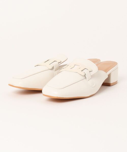 Burner(バーナー)の「【OKUOKU 0909】チェーンデザイン ミュール oku-shoes-647235567859-36(サンダル・レディース・B/A・38/39/36/40/35/37)」の8枚目の写真