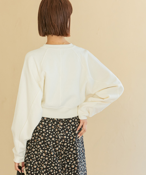 裏起毛マイクロスウェット