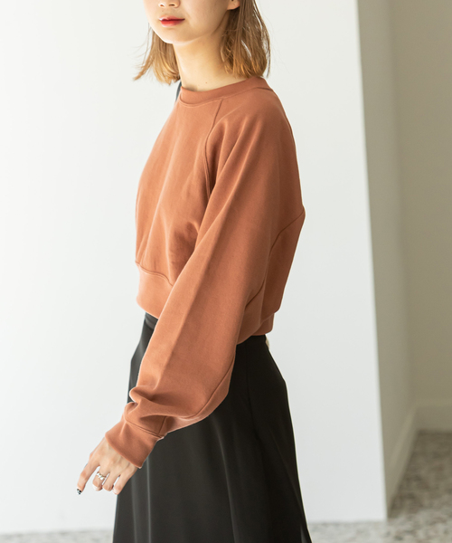 裏起毛マイクロスウェット