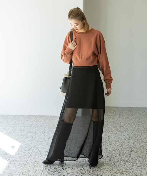 裏起毛マイクロスウェット