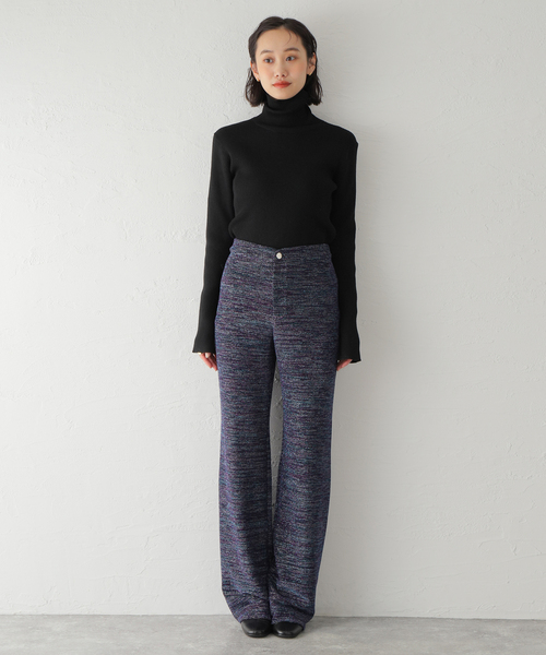 ROSEanna(ローズアンナ)の「【ROSEANNA/ローズアンナ】ラメKN PT:パンツ(その他パンツ・レディース・ネイビー・36)」の13枚目の写真