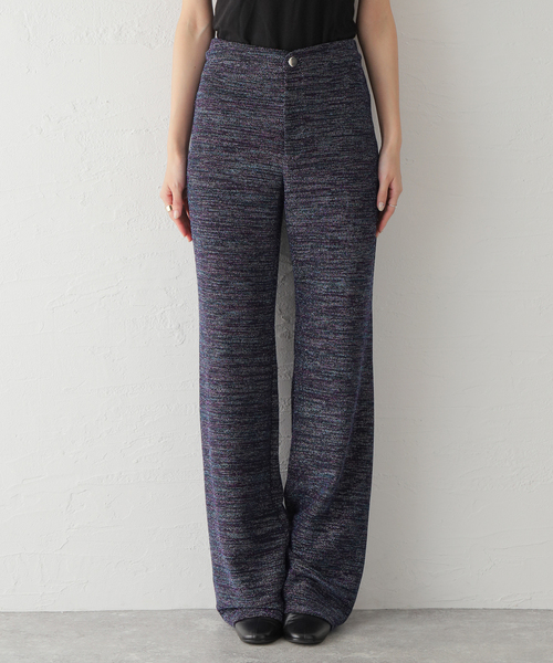 ROSEanna(ローズアンナ)の「【ROSEANNA/ローズアンナ】ラメKN PT:パンツ(その他パンツ・レディース・ネイビー・36)」の11枚目の写真