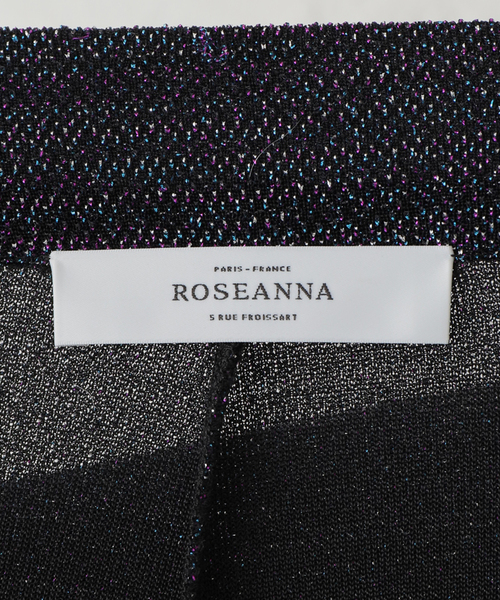 ROSEanna(ローズアンナ)の「【ROSEANNA/ローズアンナ】ラメKN PT:パンツ(その他パンツ・レディース・ネイビー・36)」の9枚目の写真