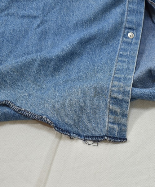 Wrangler（ラングラー）の「【ヴィンテージ古着】 Wrangler/ラングラー デニム ウエスタンシャツ（シャツ/ブラウス・メンズ・ブルー・LARGE）」の12枚目の写真