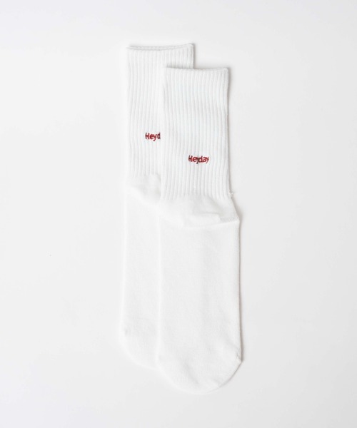 WEGO（ウィゴー）の「WEGO/バック刺繍クシュクシュソックス（ソックス/靴下・レディース・パープル/イエロー/ホワイト/ピンク/ブルー・23-25cm）」の13枚目の写真