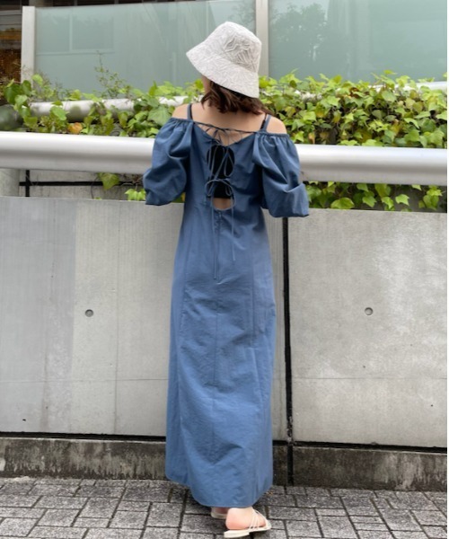 【フレイアイディー】オフショルワンピース パフスリーブ　2wayリボン 黒　M 楽天市場】(5日限定ポイント最大10倍)フレイアイディー FRAY I.D
