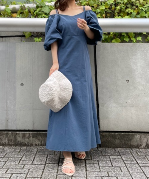 FRAY I.D（フレイアイディー）の「2wayオフショルパフスリーブ