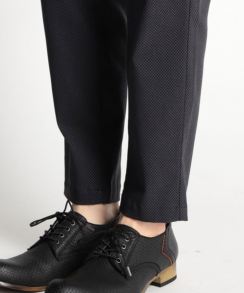 HIDEAWAYS NICOLE（ハイダウェイニコル）の「ハニカムドビーストレッチパンツ（その他パンツ・メンズ・ライトグレー/ネイビー/オフホワイト/ブラック・SMALL/MEDIUM/LARGE/X-LARGE）」の9枚目の写真