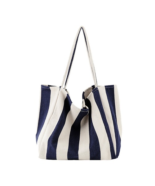 MAISON mou(メゾンムー)の「【recomend selection/セレクト】シンプル ストライプトートバッグ(トートバッグ・レディース・その他5/その他6/その他4/その他2/その他3/その他1・FREE)」の2枚目の写真