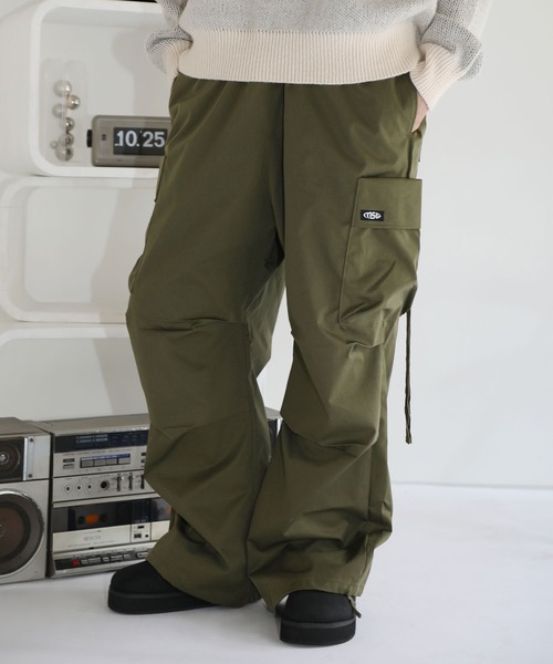 【 】★CKJ マキシカーゴポケットスカート★送料無料 ウォッシュドカーゴポケットマキシスカート / Washed Cargo