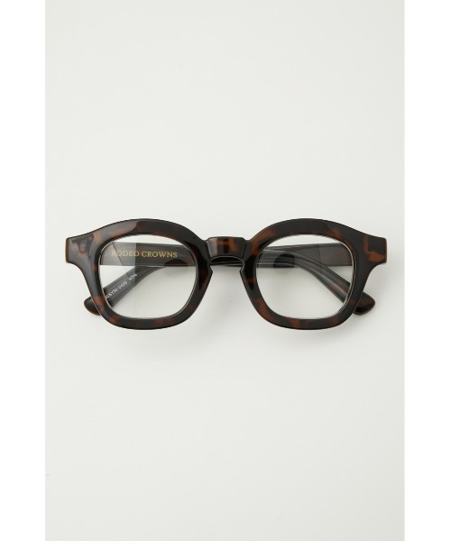 RODEO CROWNS WIDE BOWL(ロデオクラウンズワイドボウル)の「BOLD LINE GLASSES(メガネ・レディース・ブラック/ブラウン系その他・FREE)」の1枚目の写真