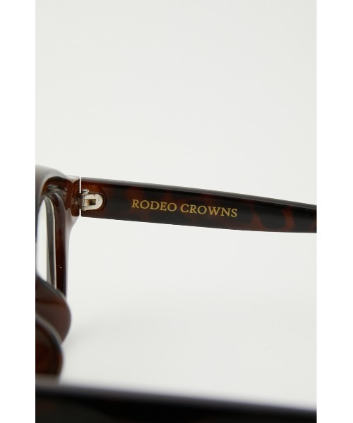 RODEO CROWNS WIDE BOWL(ロデオクラウンズワイドボウル)の「BOLD LINE GLASSES(メガネ・レディース・ブラック/ブラウン系その他・FREE)」の7枚目の写真