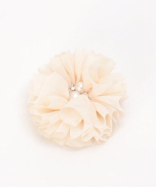 ikka(イッカ)の「コサージュ付きパールネックレス(ネックレス・レディース・オフホワイト・FREE)」の5枚目の写真