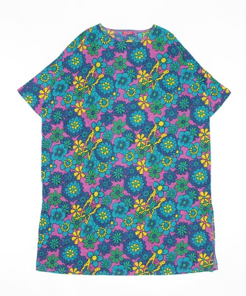 チャイハネ（チャイハネ）の「【チャイハネ】ヒピスラTシャツワンピース（ワンピース・レディース・ブラック/ベージュ/パープル・FREE）」の19枚目の写真