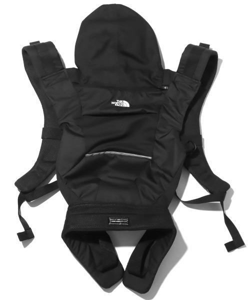 THE NORTH FACE（ザノースフェイス）の「THE NORTH FACE BABY COMPACT CARRIER / ザ・ノース・フェイス ベイビー コンパクト キャリア（抱っこ紐/ベルトカバー/スリング・メンズ・ブラック・FREE）」の3枚目の写真