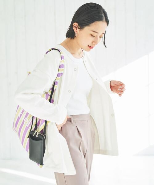 coen（コーエン）の「ハリヌキリブタンクトップ（タンクトップ・レディース・ブラック/ホワイト/ダークブラウン/ライム・M/L）」の13枚目の写真