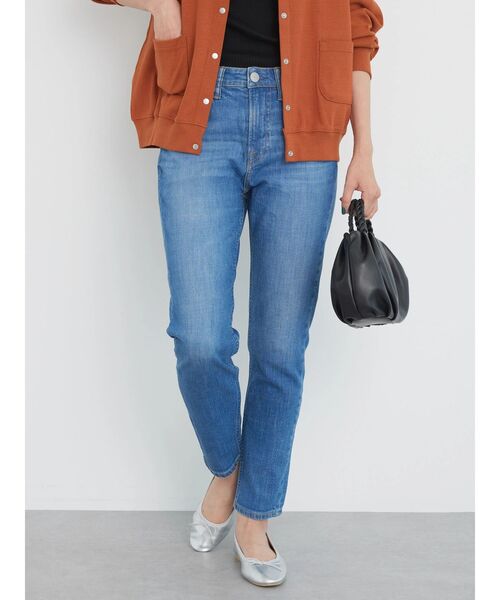 AMERICAN HOLIC(アメリカンホリック)の「テーパードデニム(デニムパンツ・レディース・ライトインディゴブルー/インディゴブルー/ワンウォッシュ/ブラック/ブルー系その他・XS/S/M/L/XL)」の21枚目の写真