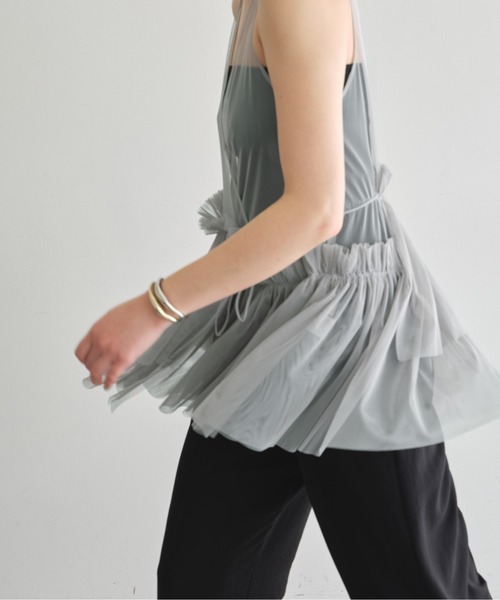 GALLARDA GALANTE チュールラッフルカシュクール GALLARDA GALANTE チュールラッフルカシュクール - メルカリ