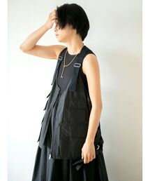 Ungrid | ミリタリーデザインベスト(ベスト)