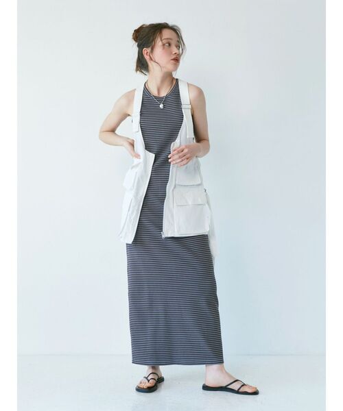 Ungrid（アングリッド）の「ミリタリーデザインベスト（ベスト・レディース・ブラック/カーキ/オフホワイト・FREE）」の15枚目の写真