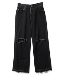 Jieda | DAMAGE LOOSE FIT DENIM(デニムパンツ)