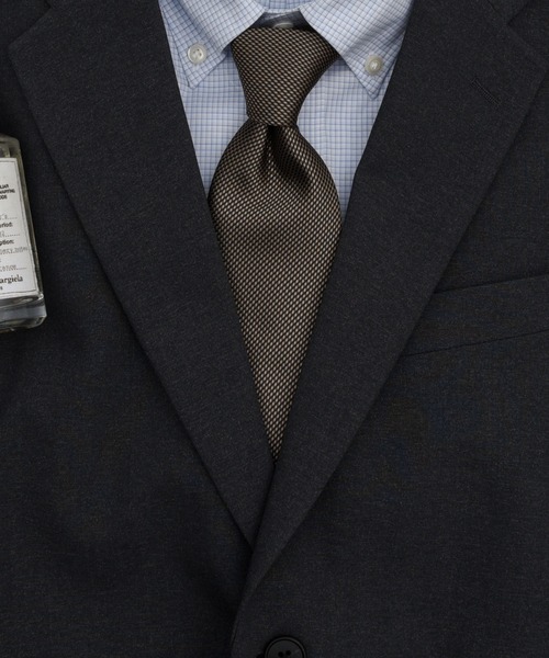 CALIFORNIA OUTFITTERS（カリフォルニア アウトフィッターズ）の「STD 3-  ビジネス ストライプ  カジュアル フォーマル ペイズリー ニット ネクタイ（ネクタイ・メンズ・ブラック/ワイン系/ワイン系1/ネイビー×ホワイト/ネイビー系7/ネイビー系4/ネイビー系5/ネイビー系6/ネイビー系2/ネイビー系3/ネイビー系1/ブラウン系1/ブラウン系2/グレー系1/グレー系2/グレー系3/ネイビー/グレー/グリーン系1/ブラウン系3/レッド/オリーブ/グリーン・ONE SIZE）」の8枚目の写真