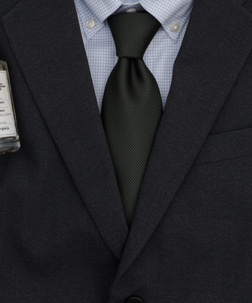 CALIFORNIA OUTFITTERS（カリフォルニア アウトフィッターズ）の「STD 3-  ビジネス ストライプ  カジュアル フォーマル ペイズリー ニット ネクタイ（ネクタイ・メンズ・ブラック/ワイン系/ワイン系1/ネイビー×ホワイト/ネイビー系7/ネイビー系4/ネイビー系5/ネイビー系6/ネイビー系2/ネイビー系3/ネイビー系1/ブラウン系1/ブラウン系2/グレー系1/グレー系2/グレー系3/ネイビー/グレー/グリーン系1/ブラウン系3/レッド/オリーブ/グリーン・ONE SIZE）」の11枚目の写真