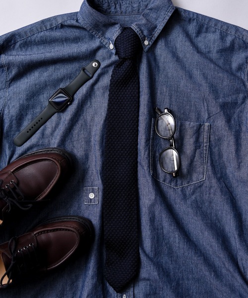 CALIFORNIA OUTFITTERS（カリフォルニア アウトフィッターズ）の「STD 3-  ビジネス ストライプ  カジュアル フォーマル ペイズリー ニット ネクタイ（ネクタイ・メンズ・ブラック/ワイン系/ワイン系1/ネイビー×ホワイト/ネイビー系7/ネイビー系4/ネイビー系5/ネイビー系6/ネイビー系2/ネイビー系3/ネイビー系1/ブラウン系1/ブラウン系2/グレー系1/グレー系2/グレー系3/ネイビー/グレー/グリーン系1/ブラウン系3/レッド/オリーブ/グリーン・ONE SIZE）」の13枚目の写真