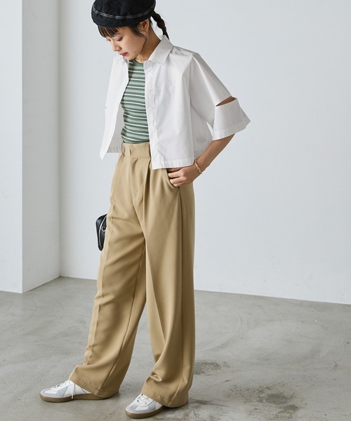 トップス k.s.y SLY | DUAL COLOR FRONT ZIP KNIT トップス (ニット ) |SHEL