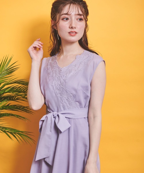 NOELA（ノエラ）の「フラワー刺繍ワンピース（ワンピース）」 - WEAR