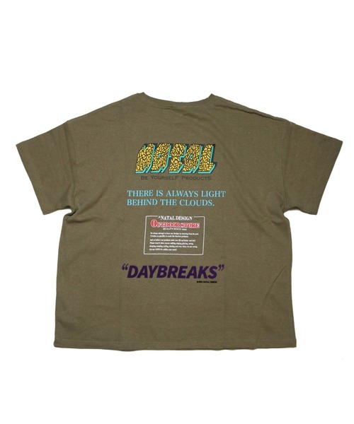 NATAL DESIGN(ネイタルデザイン)の「HEMP TEE PRINTED DAYBREAKS(Tシャツ/カットソー・メンズ・ホワイト/ブラック/セージグリーン/サーモンピンク・MEDIUM/LARGE/X-LARGE)」の14枚目の写真