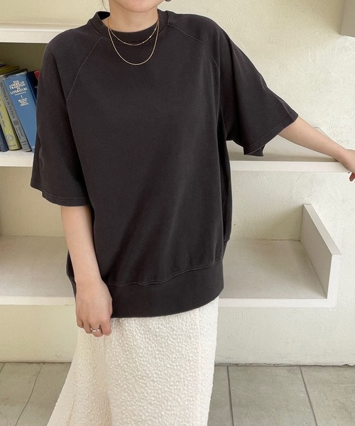 LOWRYS FARM（ローリーズファーム）の「ＵＮＩＳＥＸカコウＳＳ　197589（Tシャツ/カットソー・レディース・ブルー/アイボリー/グレー・FREE）」の16枚目の写真