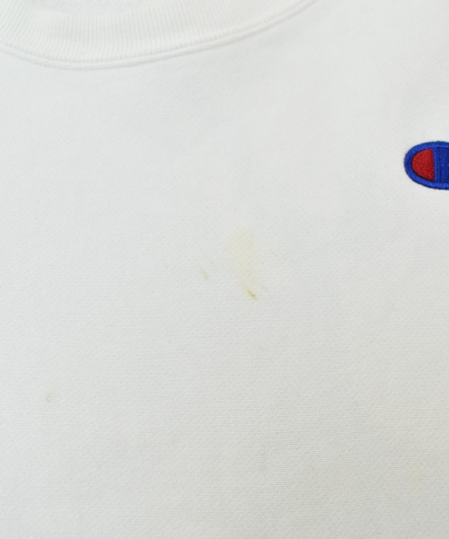 Champion(チャンピオン)の「【ヴィンテージ古着】Champion / チャンピオン ロゴ刺繍 クルーネックスウェット(スウェット・メンズ・ホワイト・SMALL)」の5枚目の写真