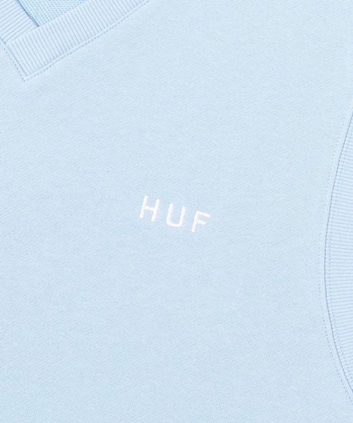 HUF（ハフ）の「OG LOGO FLEECE VEST / HUF ロゴ　ベスト（ベスト・メンズ・ネイビー/オレンジ系その他/ブラック/アッシュグレー/スカイブルー・SMALL/LARGE/X-LARGE/MEDIUM）」の15枚目の写真