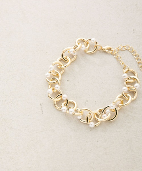 Chico（チコ）の「リングパールブレスレット（ブレスレット・レディース・シルバー/ゴールド・FREE）」の7枚目の写真