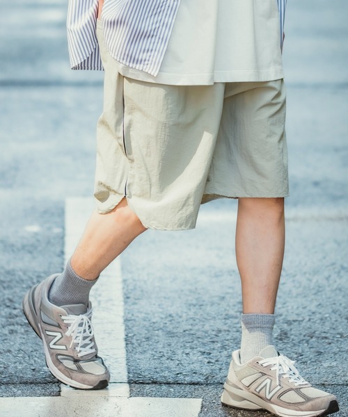 improves（インプローブス）の「ワイド パイピング ライン ハーフパンツ（その他パンツ・メンズ・チャコール/ブラック/グレー・FREE）」の3枚目の写真