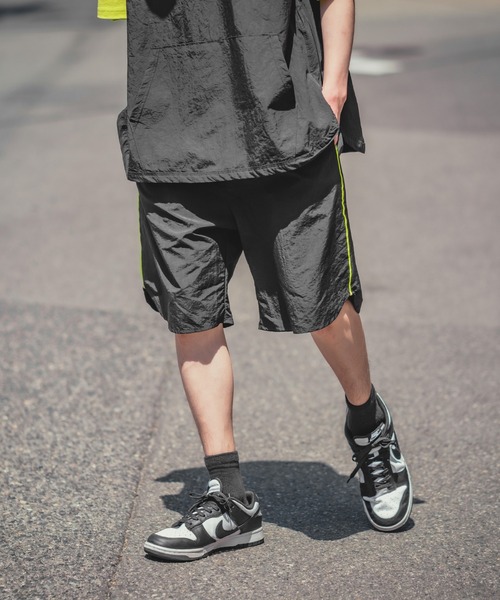 improves（インプローブス）の「ワイド パイピング ライン ハーフパンツ（その他パンツ・メンズ・チャコール/ブラック/グレー・FREE）」の14枚目の写真