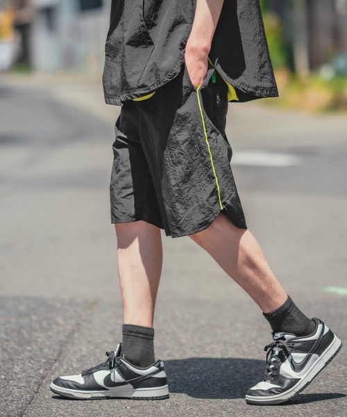 improves（インプローブス）の「ワイド パイピング ライン ハーフパンツ（その他パンツ・メンズ・チャコール/ブラック/グレー・FREE）」の15枚目の写真