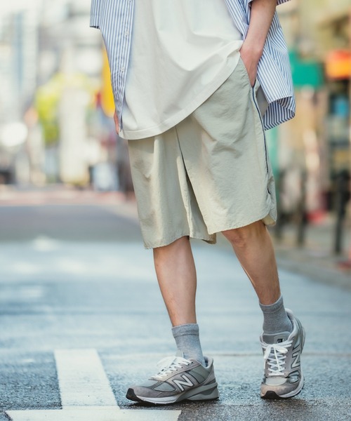 improves（インプローブス）の「ワイド パイピング ライン ハーフパンツ（その他パンツ・メンズ・チャコール/ブラック/グレー・FREE）」の18枚目の写真