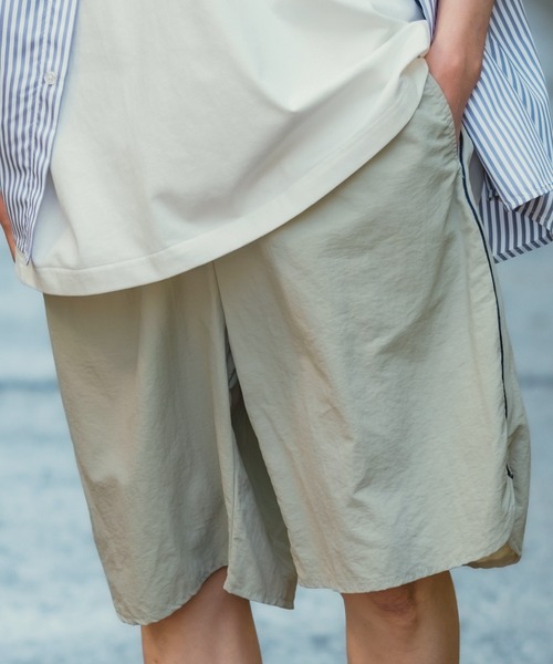 improves（インプローブス）の「ワイド パイピング ライン ハーフパンツ（その他パンツ・メンズ・チャコール/ブラック/グレー・FREE）」の19枚目の写真