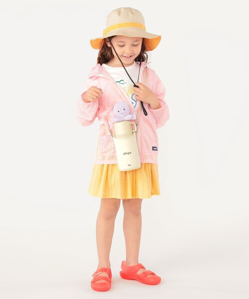 SHIPS(シップス)の「SHIPS KIDS:100~130cm / ジャカード キュロット(その他パンツ・キッズ・イエロー/ライトブルー・100/110/120/130)」の6枚目の写真