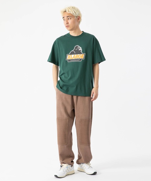 XLARGE（エクストララージ）の「PIGMENT DYED SWEAT PANTS（スウェットパンツ・メンズ・ブラック/ブラウン・S/XL/L/M）」の6枚目の写真