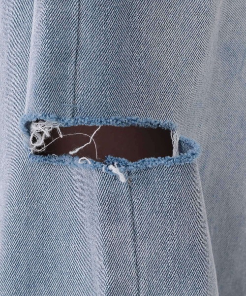 repipi armario（レピピ アルマリオ）の「ワイドホックデニムパンツ（デニムパンツ・キッズ・ブラック/ブルー系2/ブルー系1/ブルー系3/ブラック系その他/ブルー・SMALL/MEDIUM/LARGE）」の20枚目の写真