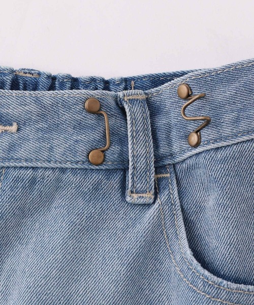 repipi armario（レピピ アルマリオ）の「ワイドホックデニムパンツ（デニムパンツ・キッズ・ブラック/ブルー系2/ブルー系1/ブルー系3/ブラック系その他/ブルー・SMALL/MEDIUM/LARGE）」の22枚目の写真