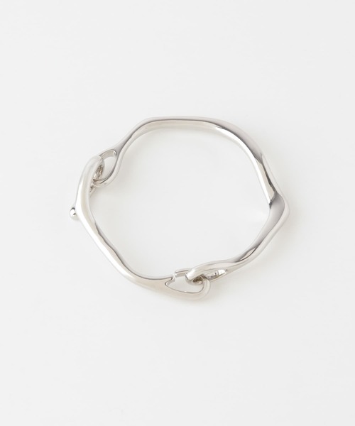 SMELLY（スメリー）の「ニュアンスバーコンビブレスレット（ブレスレット・レディース・シルバー・-）」の3枚目の写真