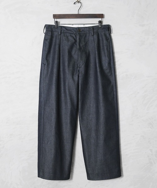 WAIPER.inc（ワイパーインク）の「ALMW by WAIPER WILA-M52OT M-52 Denim One Tuck Balloon Pants 日本製（デニムパンツ・メンズ・ノンウォッシュ・S/M/L/XL）」の2枚目の写真