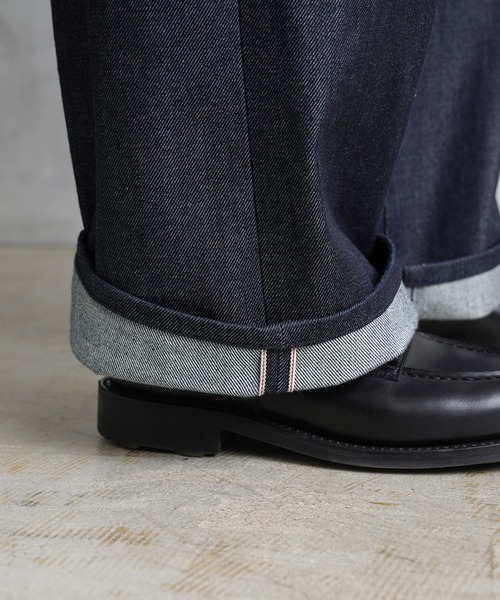 WAIPER.inc（ワイパーインク）の「ALMW by WAIPER WILA-M52OT M-52 Denim One Tuck Balloon Pants 日本製（デニムパンツ・メンズ・ノンウォッシュ・S/M/L/XL）」の16枚目の写真